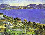 Paul Cezanne Canvas Paintings - L'Estaque